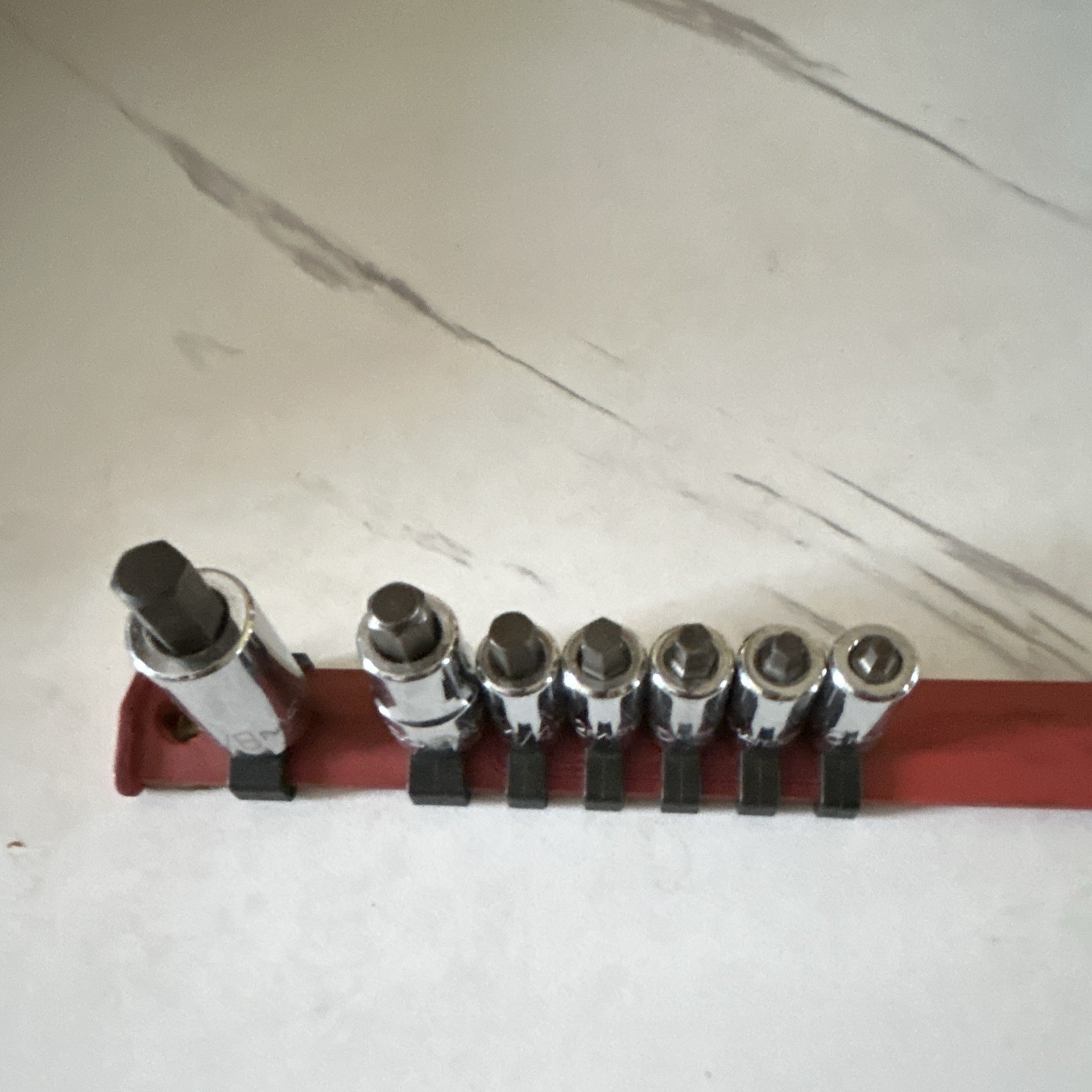 1/4″ AND 3/8″ DRIVE 7 PIECE SAE STUBBY HEX BIT SOCKET DRIVER SET