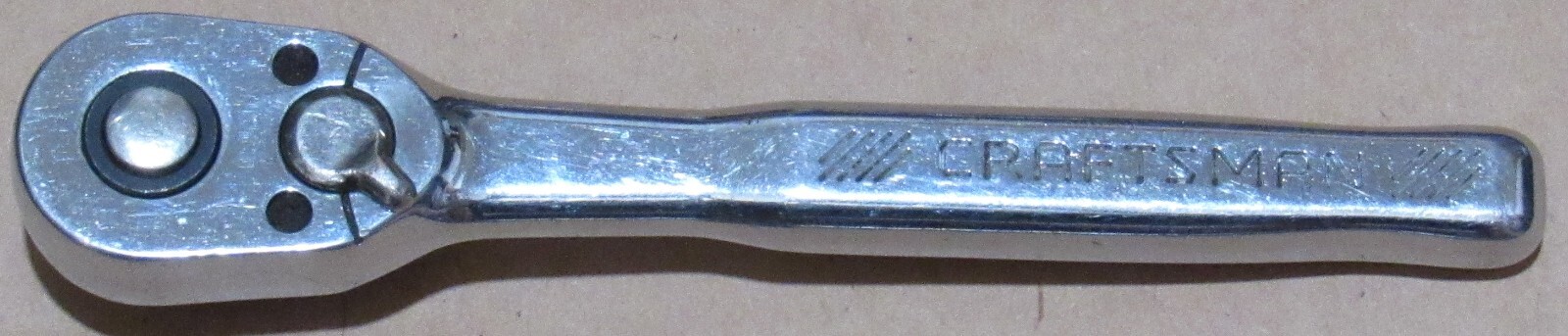 CRAFTSMAN, 1/4″ DRIVE QUICK RELEASE RATCHET, #CMMT81747