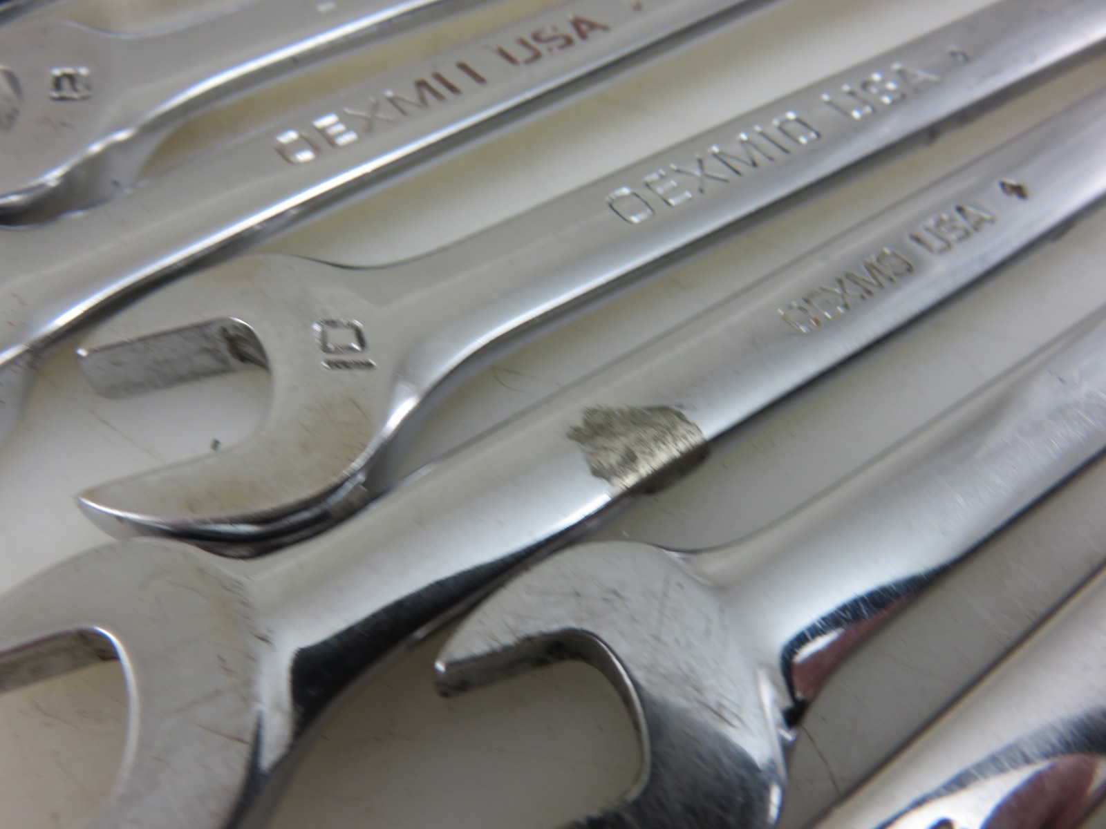 Snap-On OEXM SHORT Metric Combination Wrench 6mm-19mm 12pc Set Made In USA