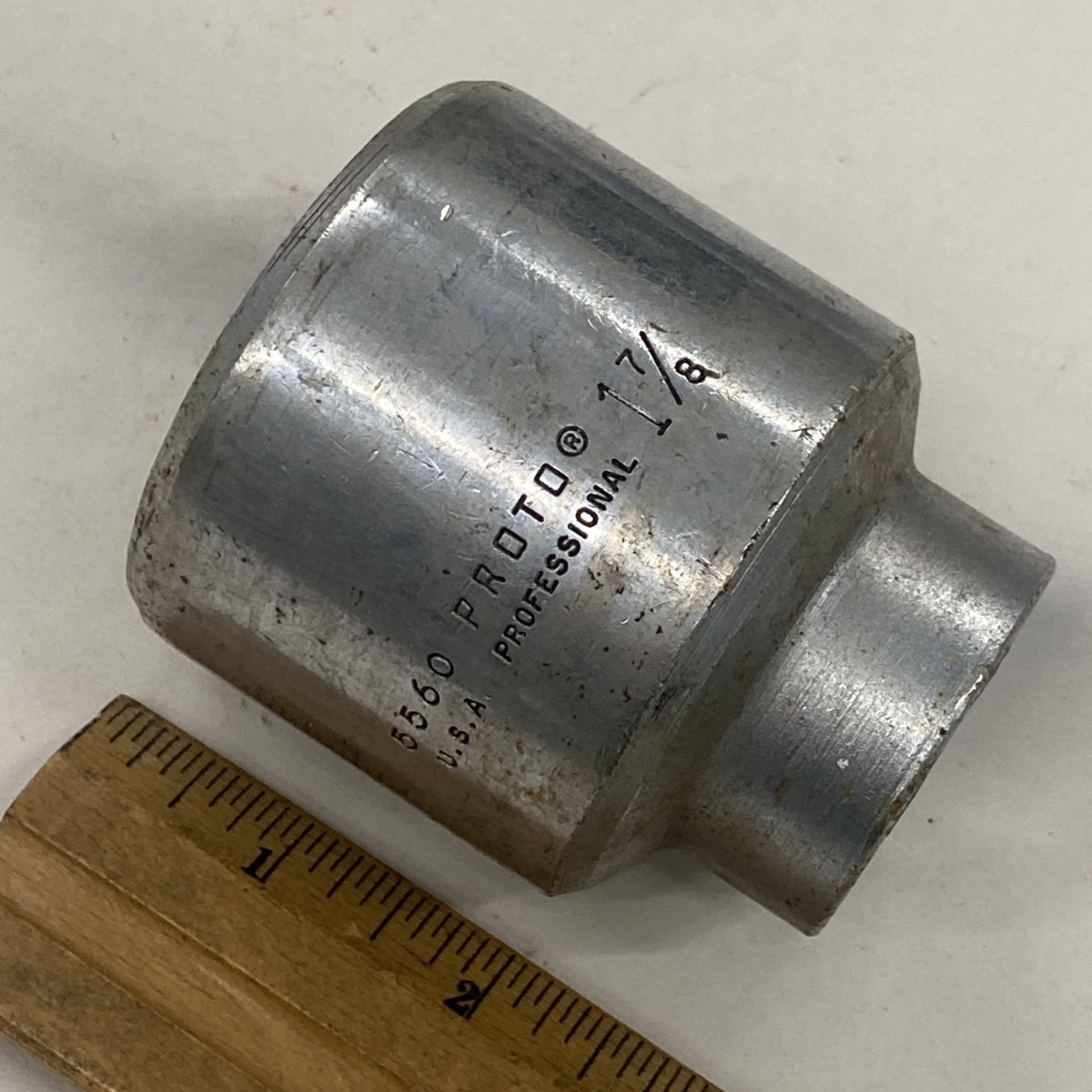 Proto 5560 1-7/8in Socket, 3/4 inch Drive 12 Point, Chrome 1 7/8″ USA Made M0772