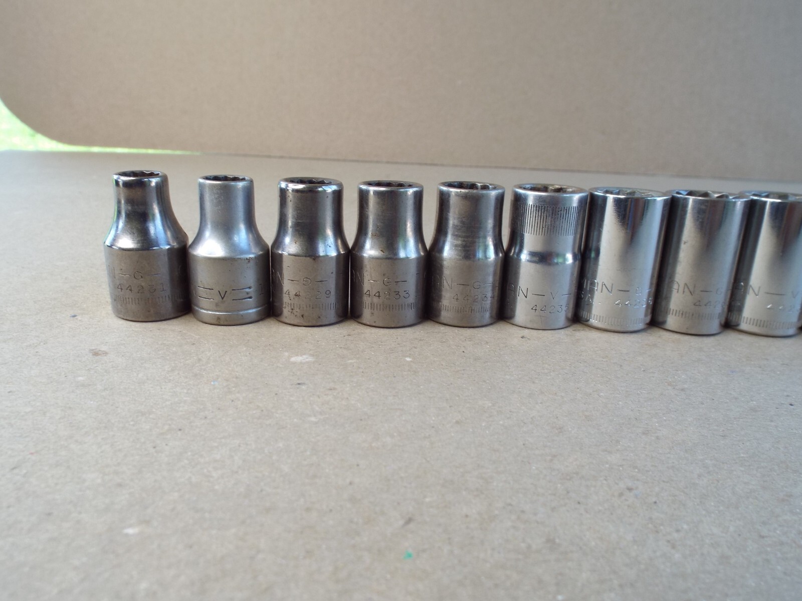 VTG 15 Pc Craftsman USA Metric Socket 9-27mm Lot 1/2″ Dr 12 Pt – (Please Read)