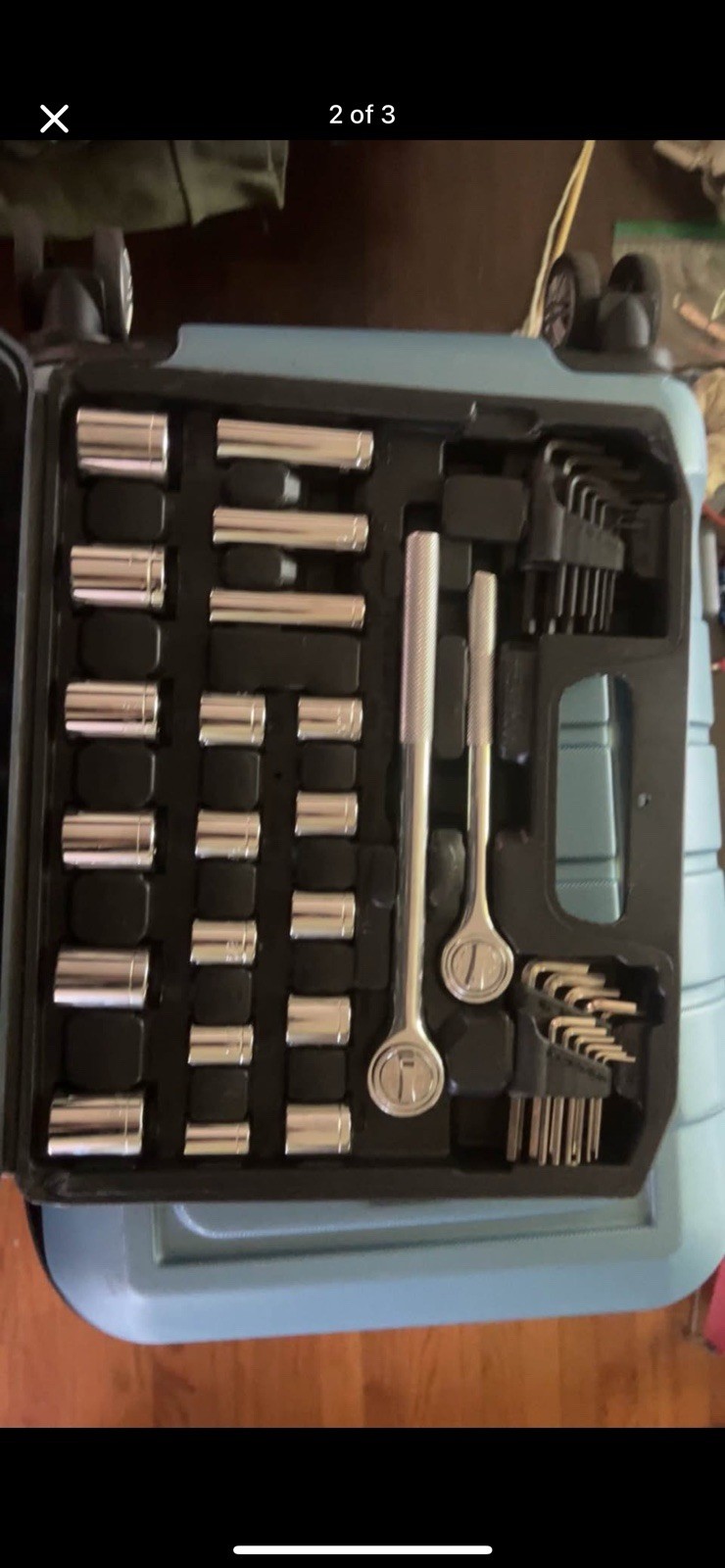 107 Pc Socket Set SAE & Metric