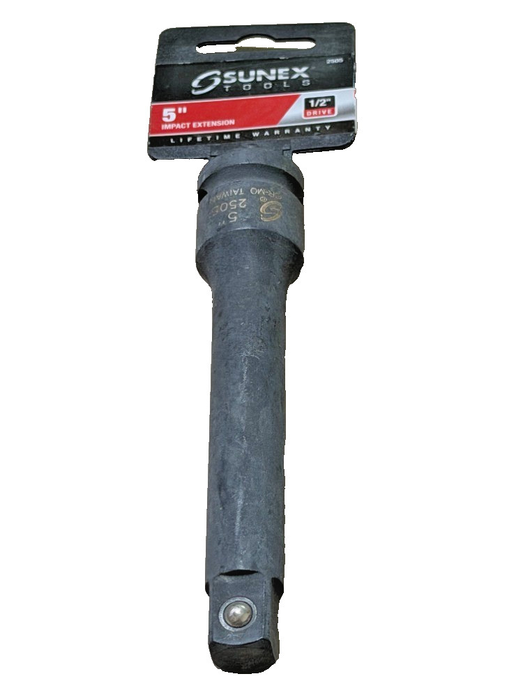 Sunex 2505 1/2″ Drive Impact Extension 5″ Lifetime Warranty