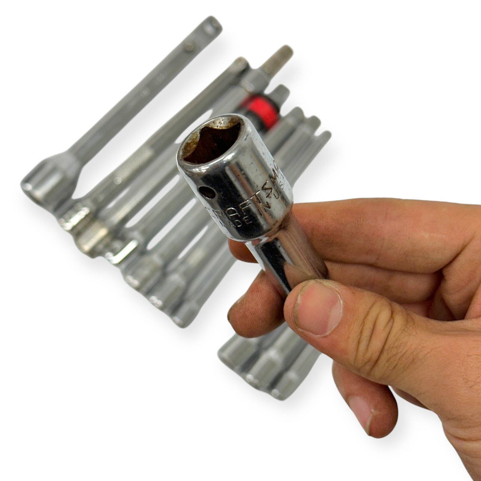 Craftsman, Husky and Assorted 3, 6, 7 in, 3/4, 3/8 in Extension Bar Set, 11 pcs