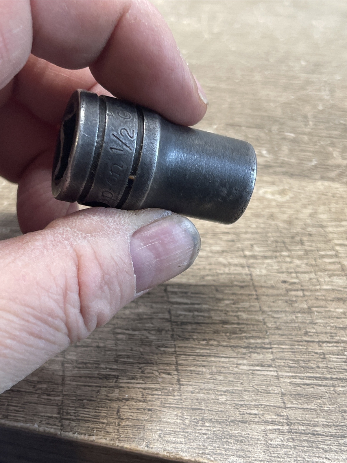 Snap-on Tools USA 1/2″ Drive 6-Point SAE 1/2″ Shallow Socket G SW161