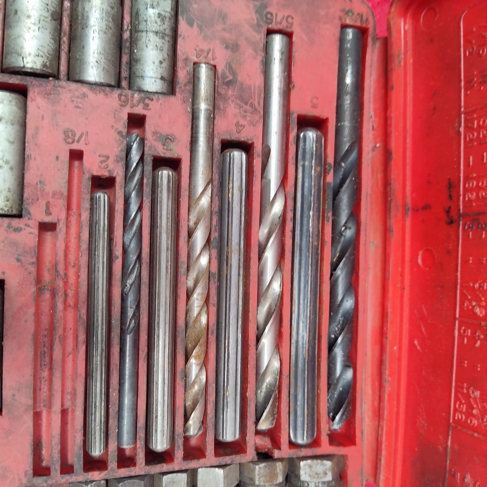 Vintage Blue-Point (Snap-On Corporation) Complete Screw Extractor Set No. 1020
