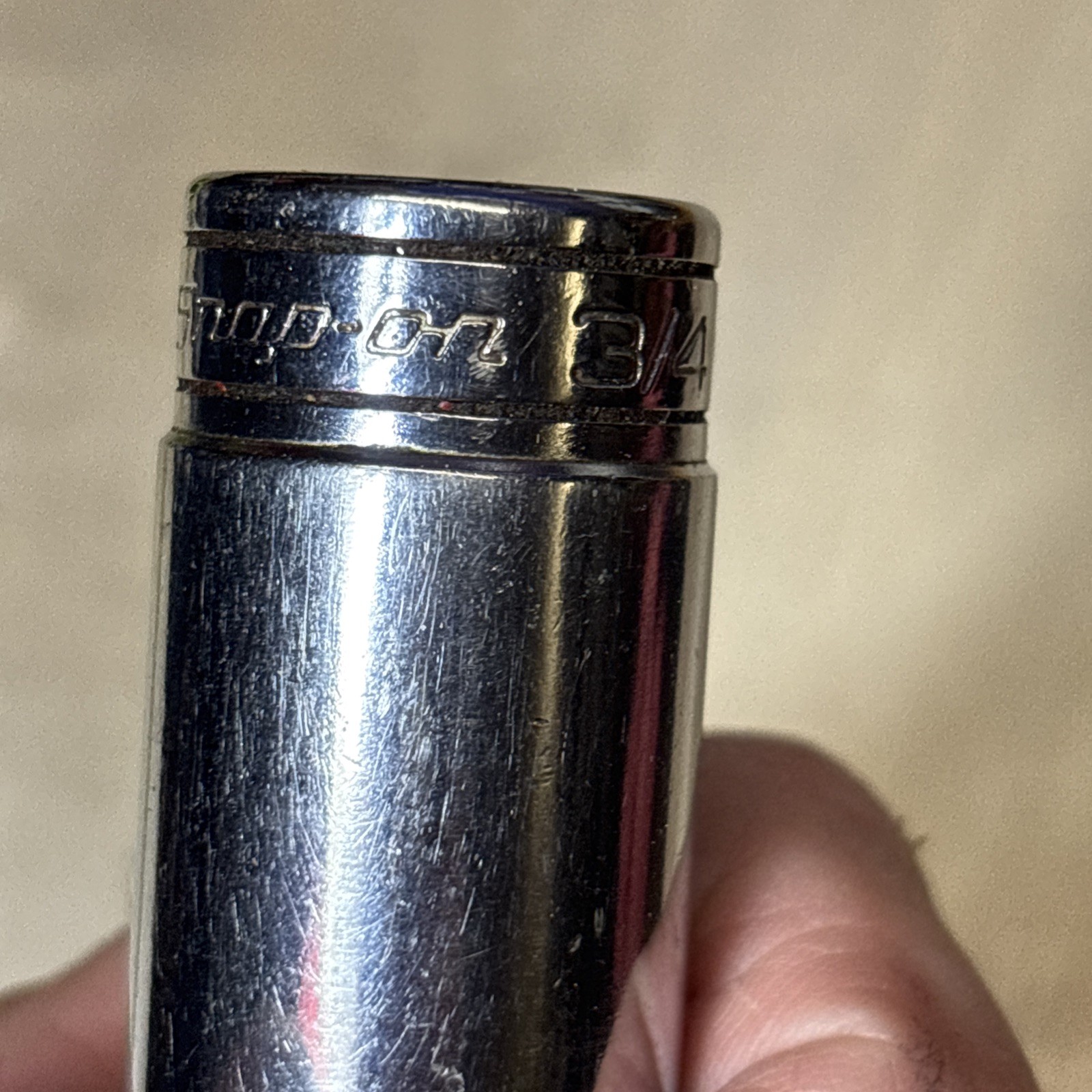 Snap-on SFS241 3/8” Drive Six Point 3/4” Deep Socket