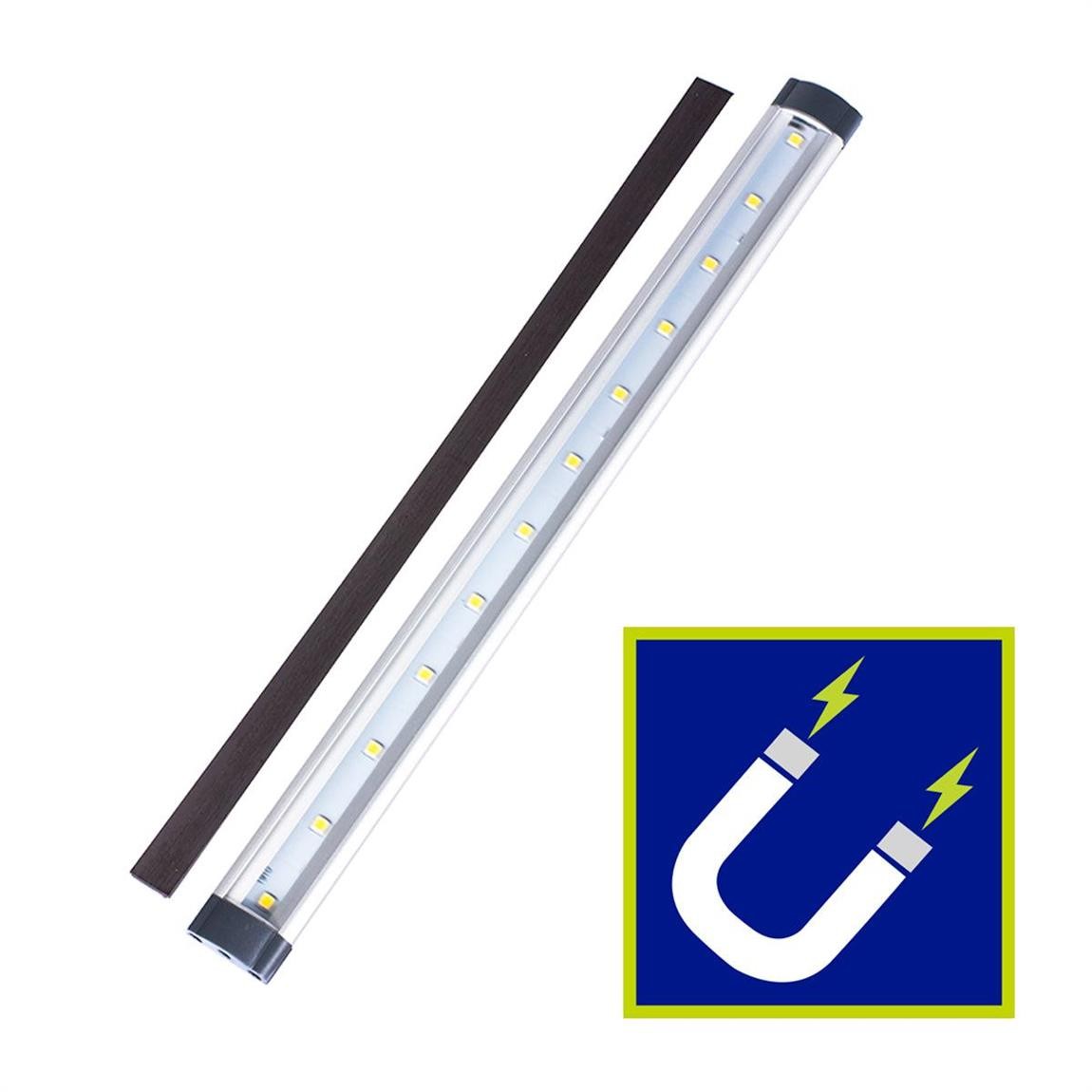 Montezuma MLA-5 LED Workspace Light Kit, 5-Bar, 12 Inch, Magnetic