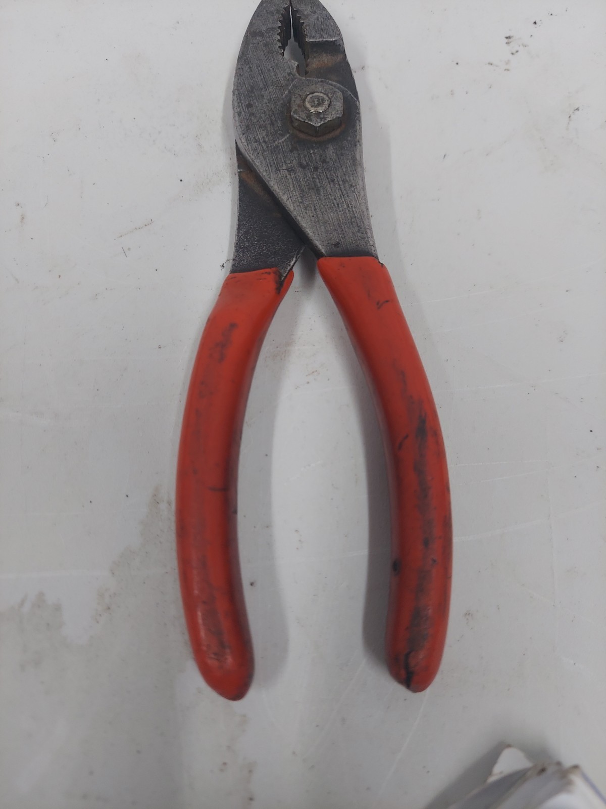 Snap-On Tools Talon Grip Combination Slip-Joint Pliers (Red) USA 46cp USA Used