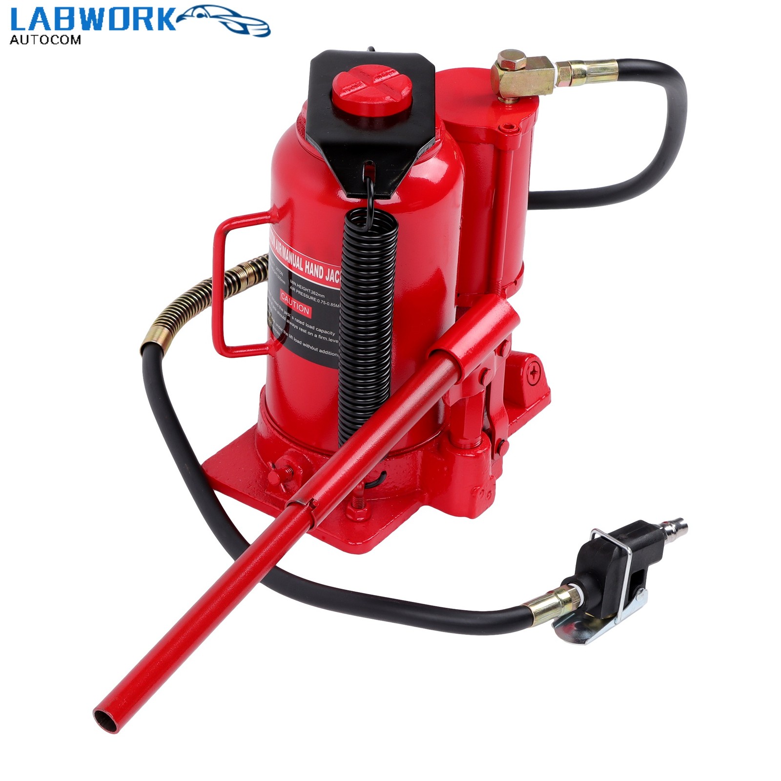Air Hydraulic Bottle Jack 20 Ton Manual 44000lbs Heavy Duty Auto Truck RV Repair