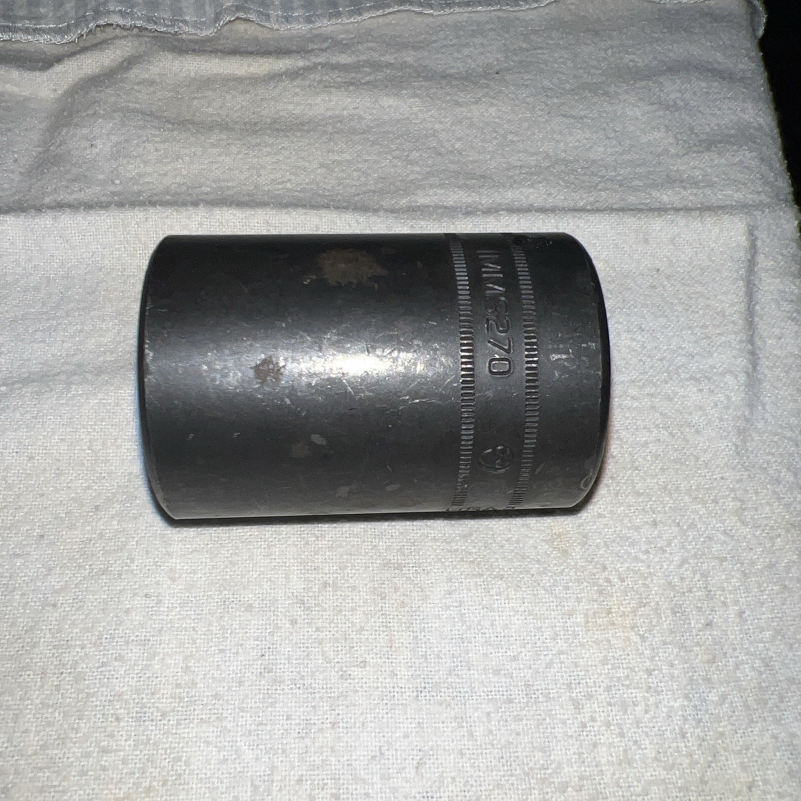 Snap-on Tools USA NEW 1/2″ Drive 27mm Metric SEMI DEEP 6pt Impact Socket IMMS270