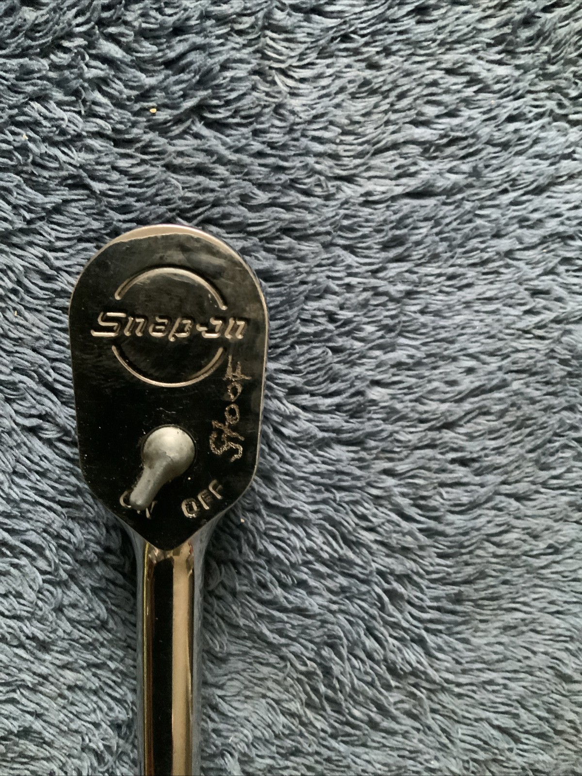 Snap On F80 3/8” Drive Ratchet…works Fine….initials etched On It….