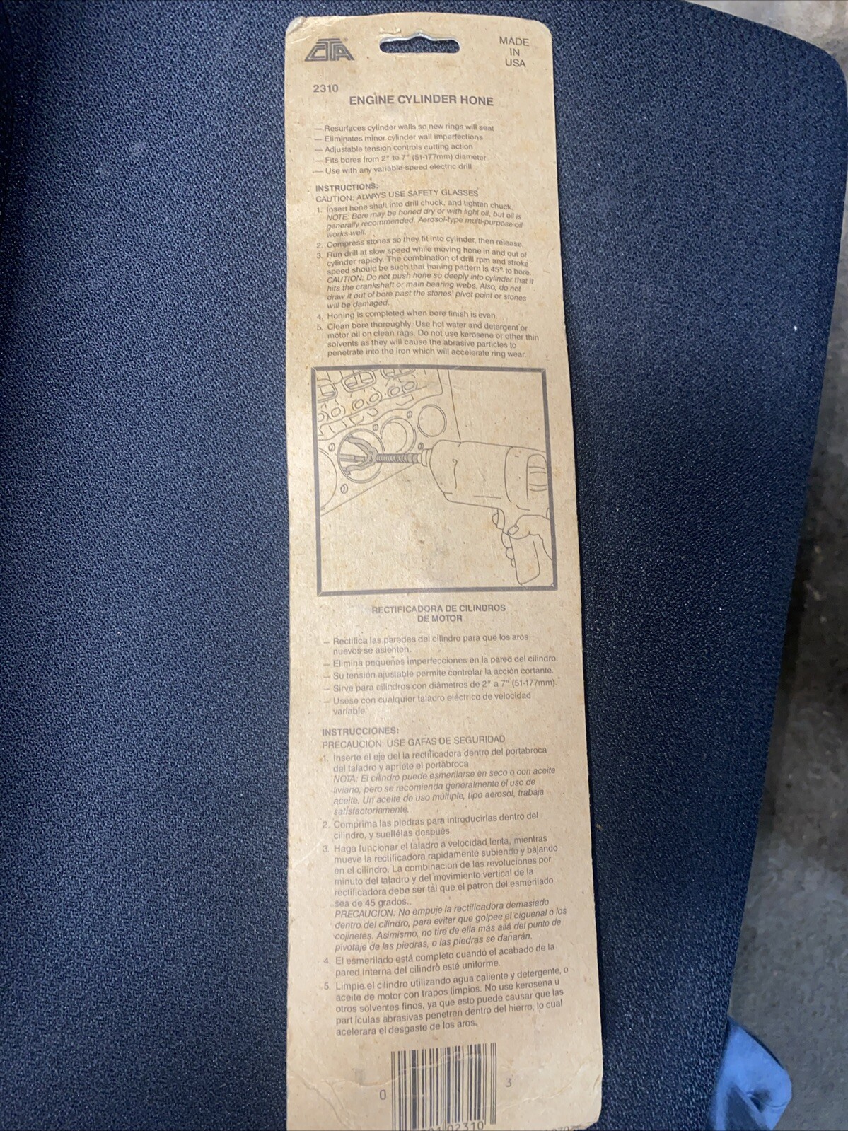 KD Tools, Engine Cylinder Hone, Part #2833