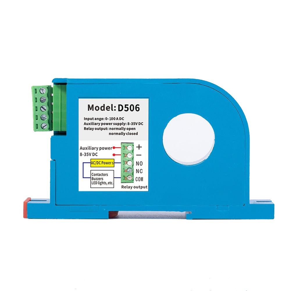DC Current Sensing Switch Automatic Reset Function Detection Range 0-50A/0-100A