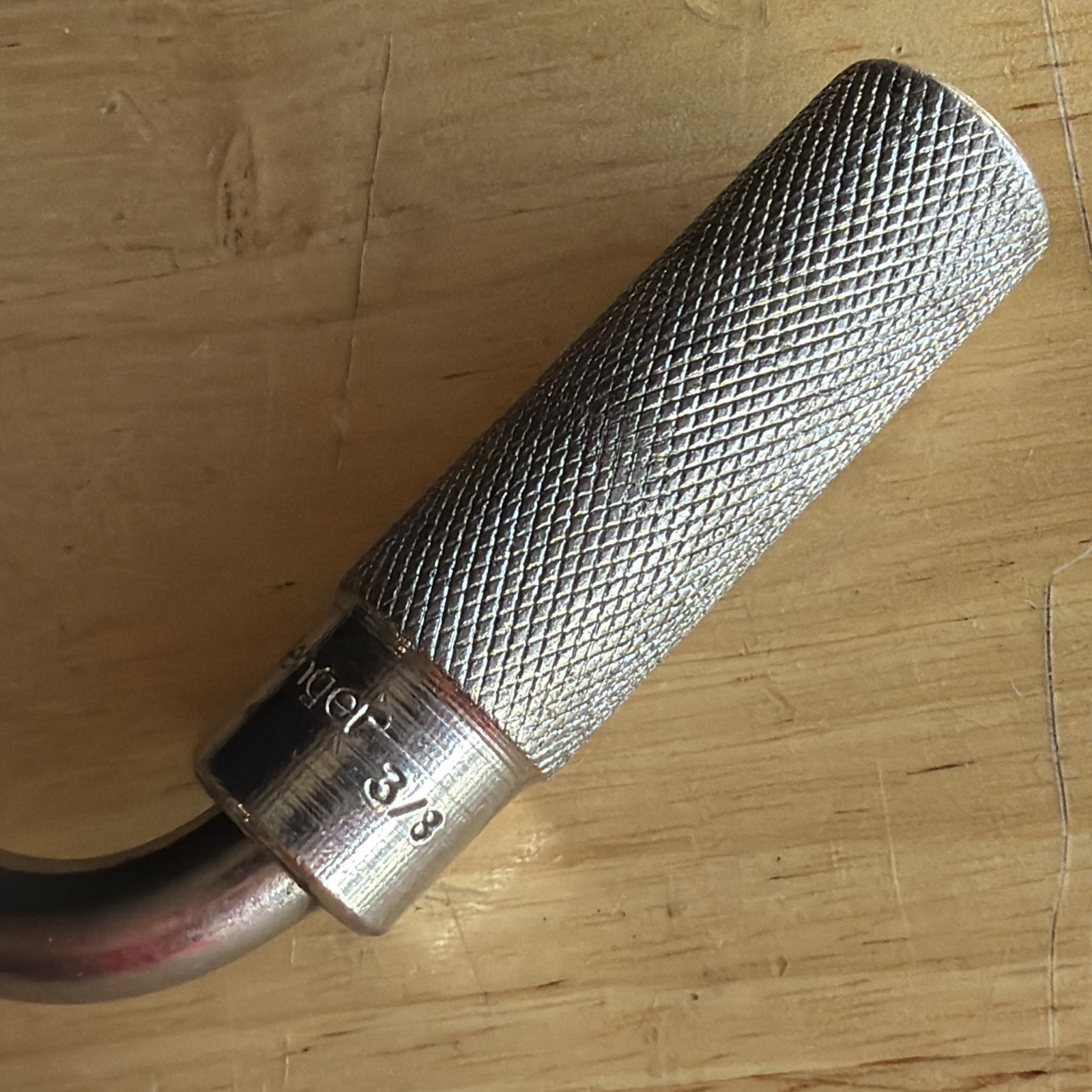 Challenger 15.25″ Long Speeder Wrench Speed Handle 3/8″ Drive Knurled 1275 USA