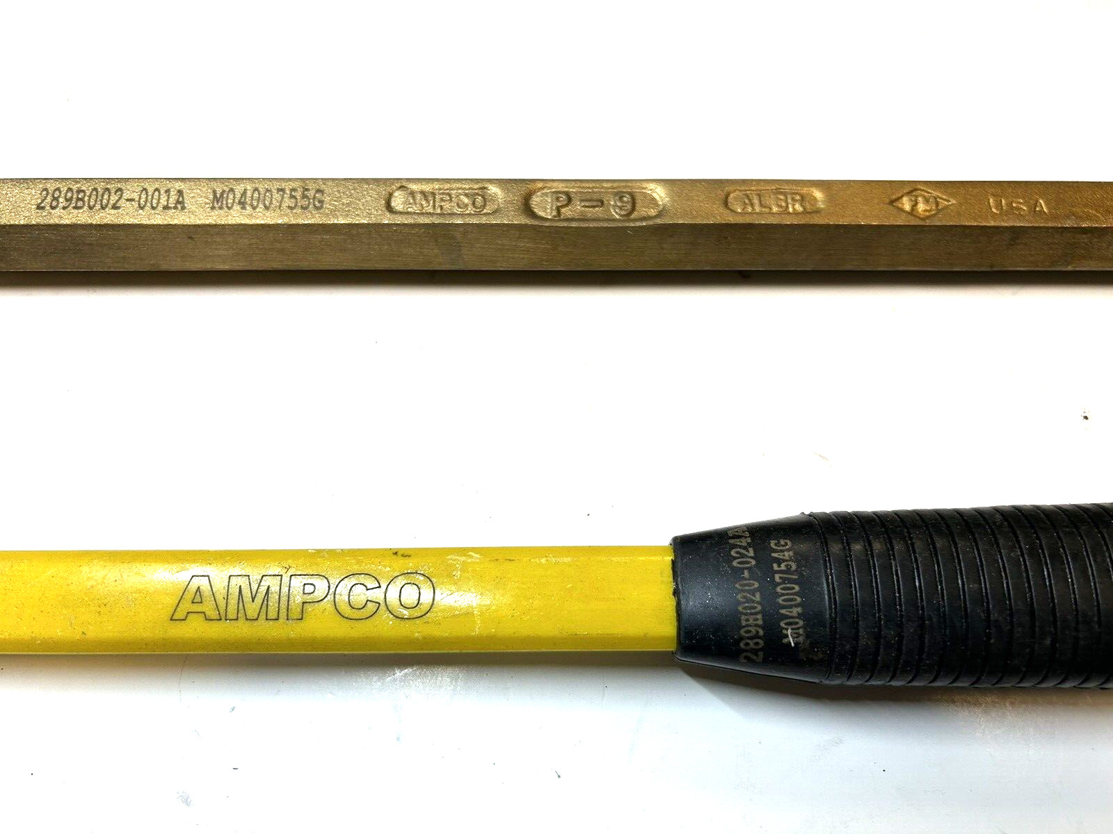 Ampco Bronze Ball-Peen Hammer Pry-Bar No-Sparking Non-Magnetic Corrosion