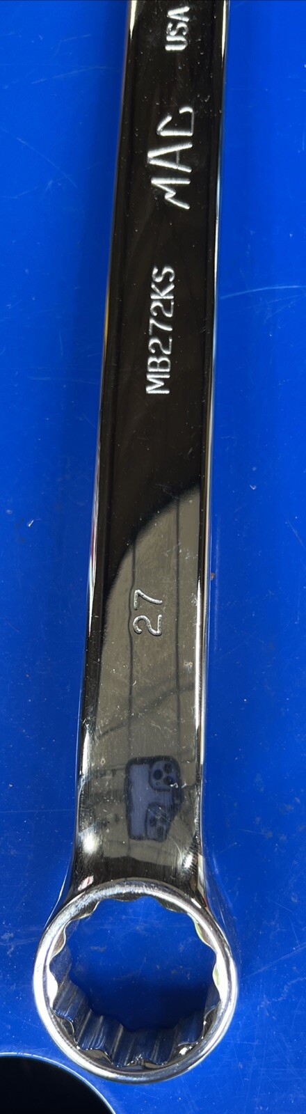 Mac Tools 27mm Combination Wrench 12pt Knuckle Saver Metric Jumbo MB272KS NEW