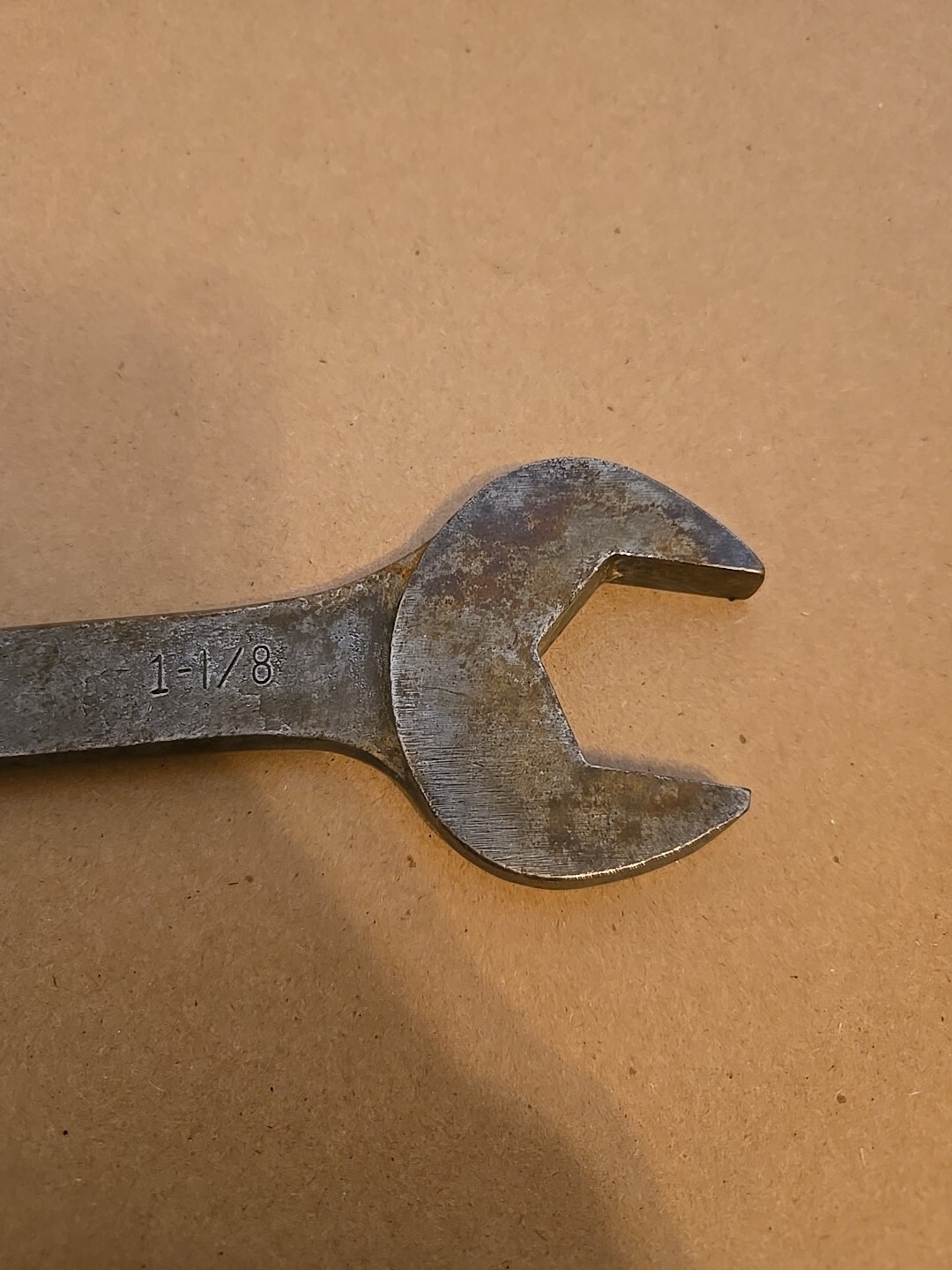 Mac Tools Vintage 13.5″ Long 1-1/8″ 12PT Combination Wrench C15