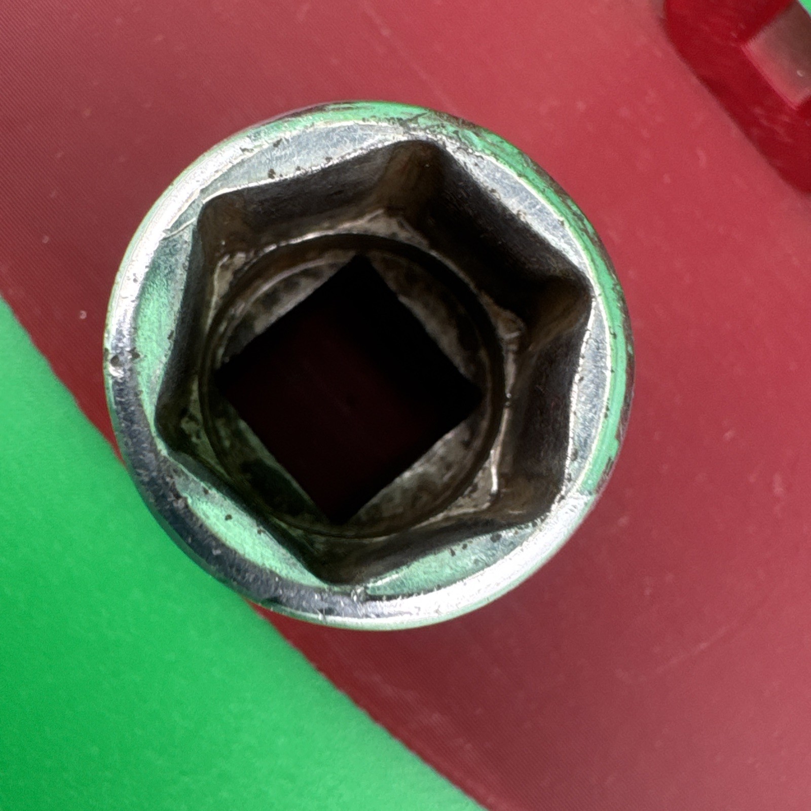 Snap On FSM141 3/8″ Drive 6-Point Metric 14mm Shallow Chrome Socket 5