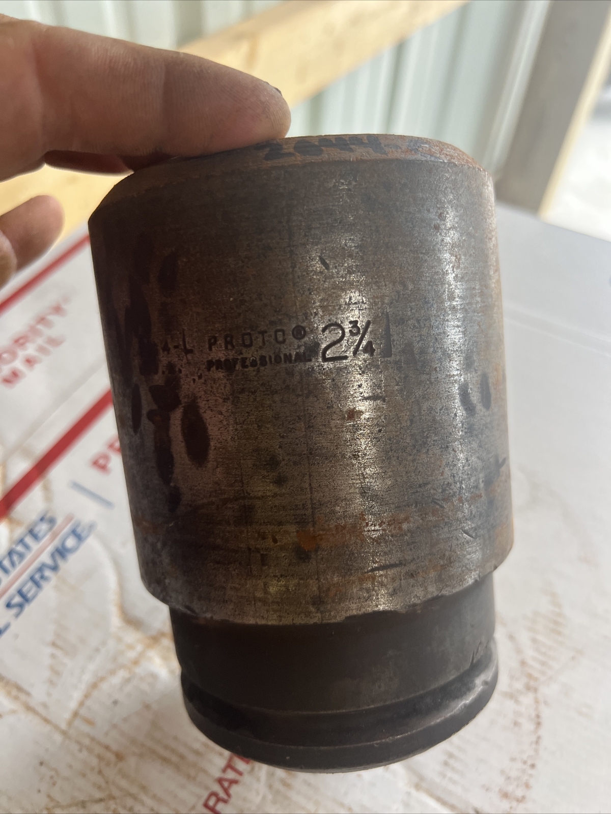 Proto 15044-L 1-1/2″ Drive 2 3/4″ 6-Point SAE Standard Socket ED4U #2044C