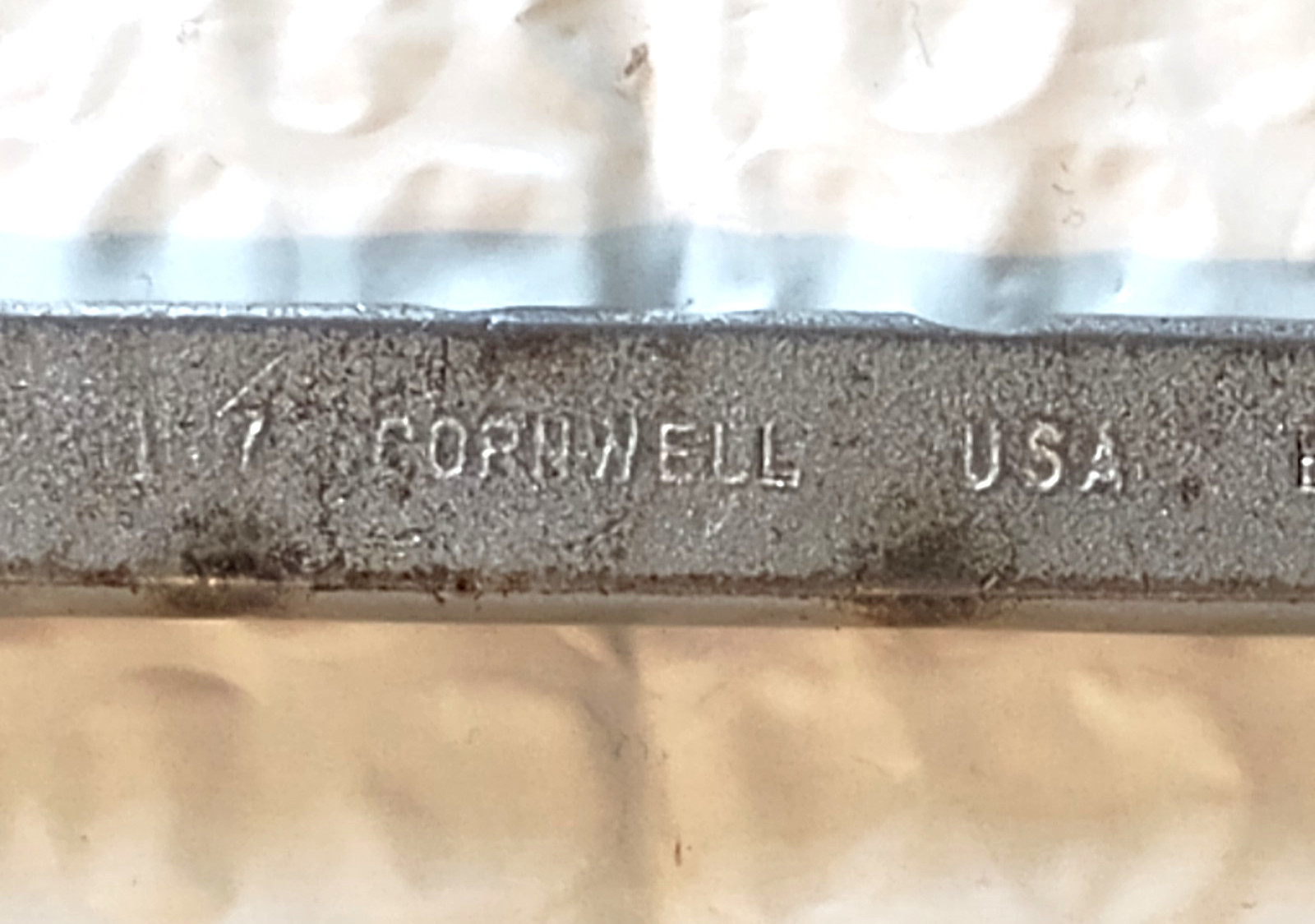 CORNWELL TOOLS USA EW1820, 9/16″ x 5/8″ DBL. OPEN – END WRENCH, 7.25″ LONG.