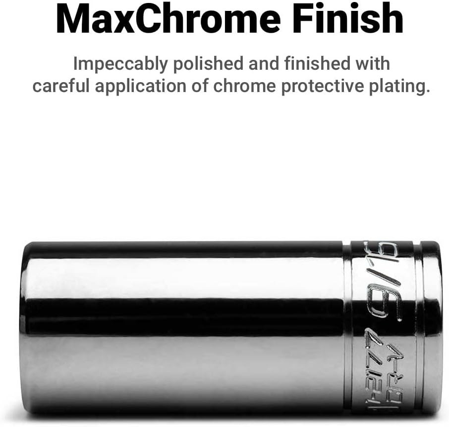 1/4 in. Deep Socket, 3/8 in. Drive, 12-point, SAE