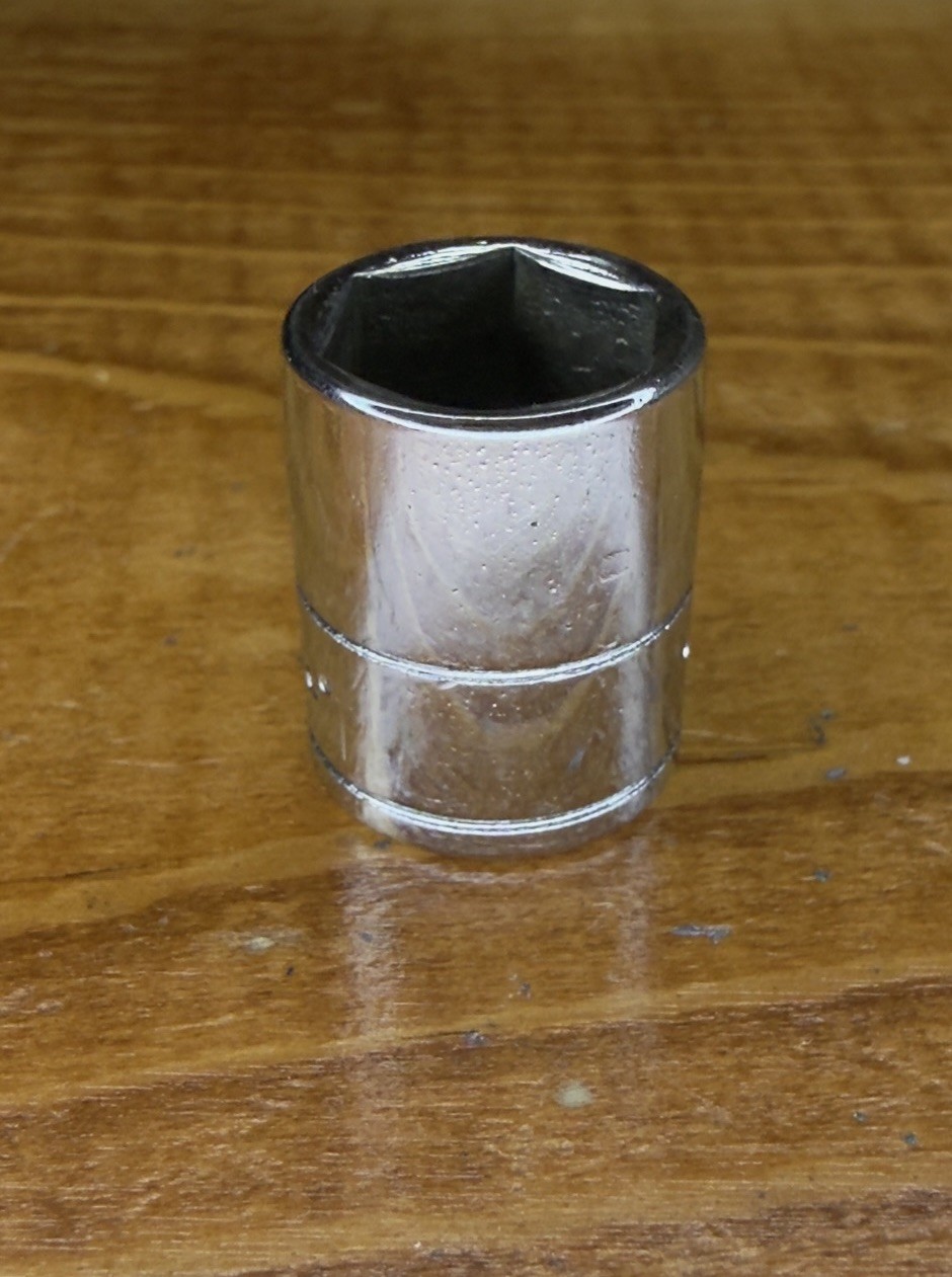 SK 1/2” Shallow SAE Socket 1/4″ Drive 6 Point 40916 Made in USA