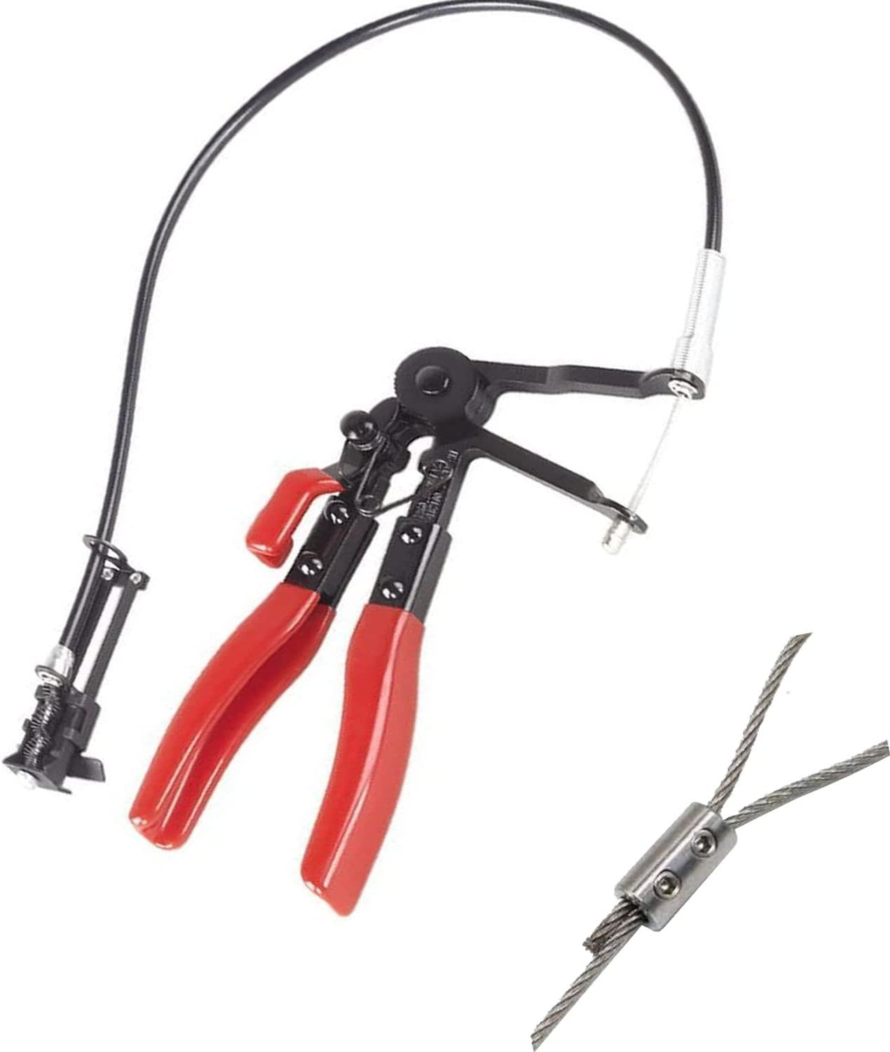 Adjustable Cable-Type Hose Clamp Pliers 4525-24″ Long Reach Locking Tool