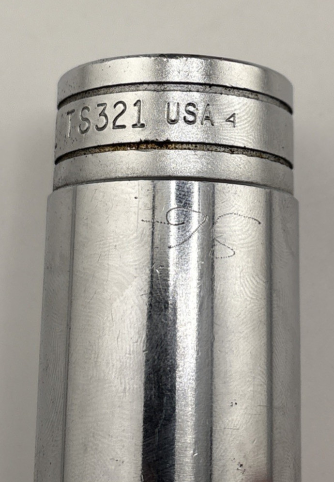 Snap On Tools TS321 – 1/2″ Drive 1″ SAE Deep 6 Point Chrome Socket – USA
