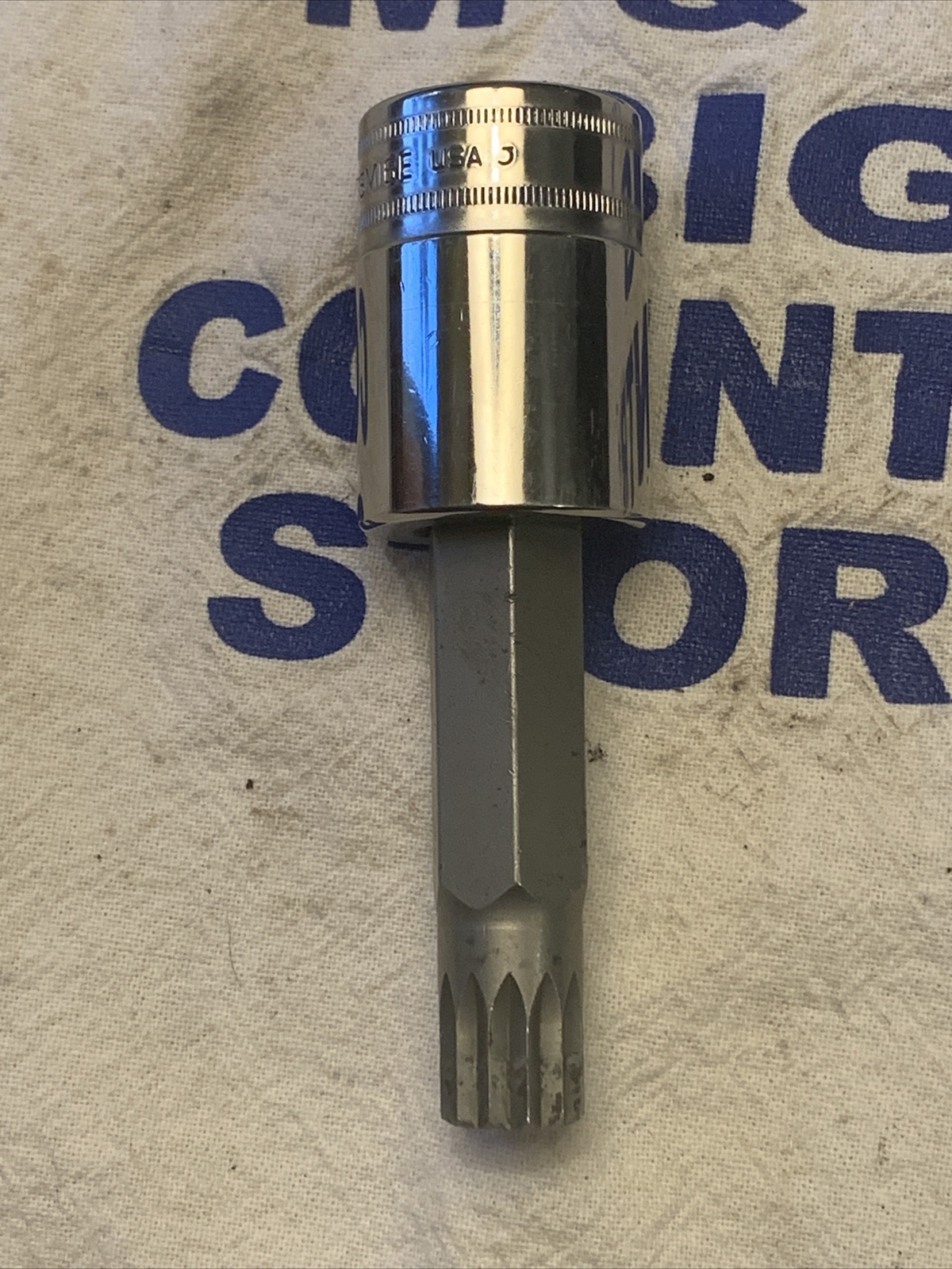 Snap-on 1/2″ Drive Metric 16 mm Standard Triple Square Bit Socket Driver STSM16E