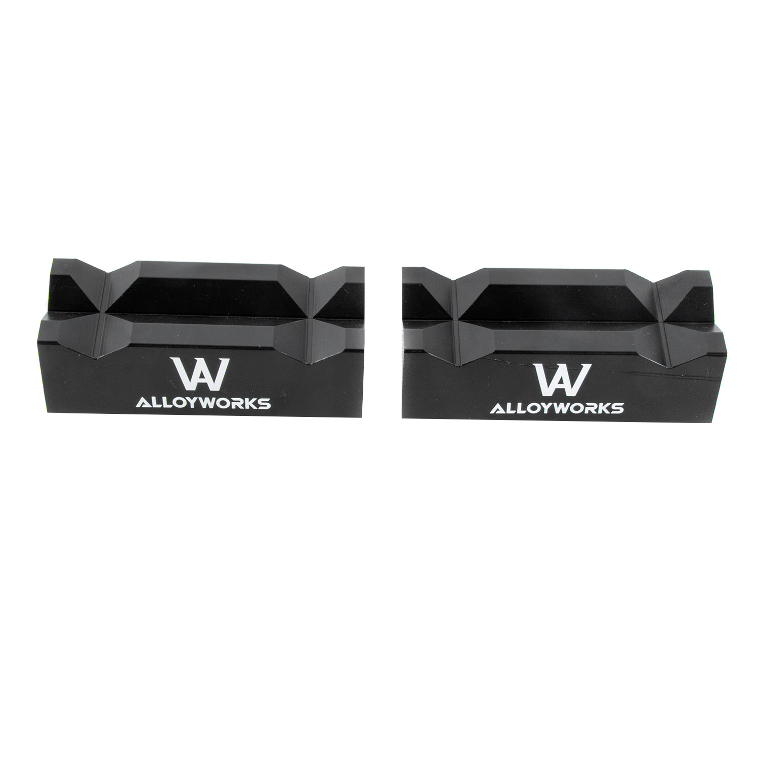 Universal Fitment Magnetic Billet Aluminum Vise Jaws For AN Fittings #20990 New