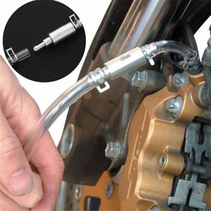 Car Brake Bleeder Kit One Way Valve Clutch Hydraulic Bleeding Tool
