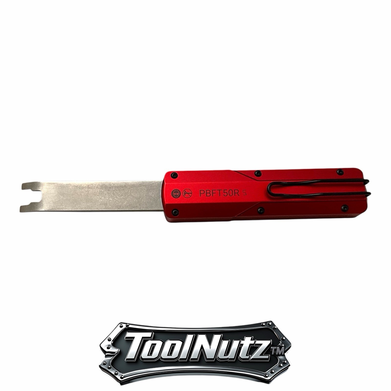 Snap-on Tools NEW PBFT50R RED Dual Function Retractable Trim Clip Removal Tool