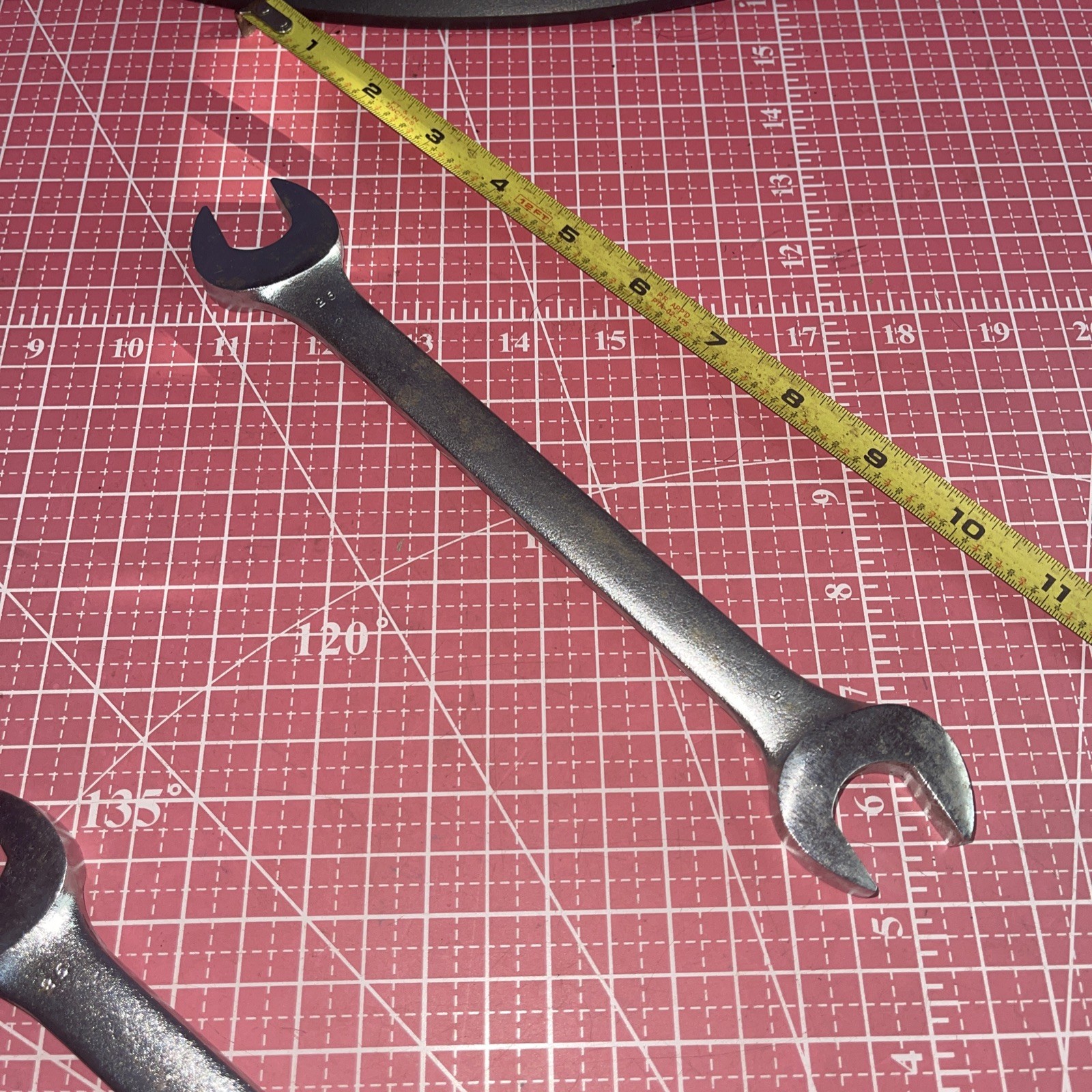 Proamerica USA 1118 18 X 21 MM Metric Open End Wrench 18MM 21MM Vintage