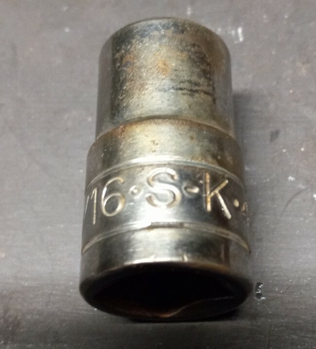 S-K Wayne 40118 9/16″ 6pt 1/2″ Drive Socket