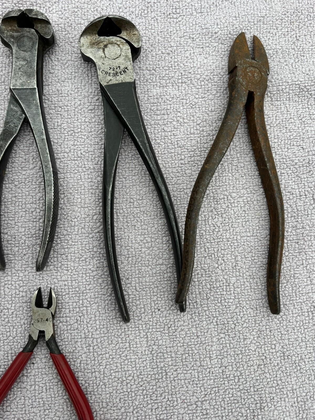Snap On Pliers Pexto Crescent Utica Klein Blue Point Channellock Tool Lot Of 13