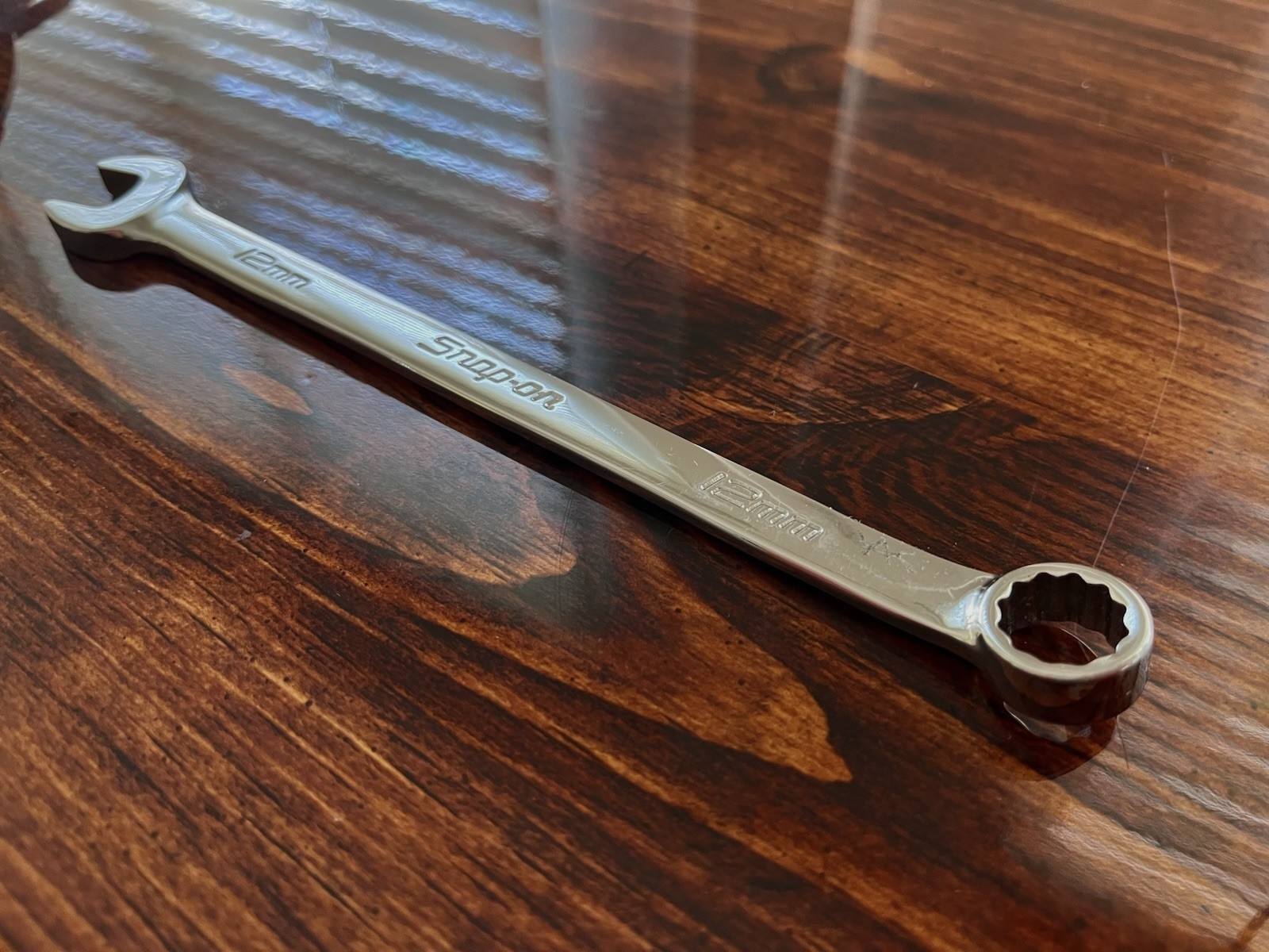 SNAP ON 12MM OEXM120B 12MM OPEN END 12 POINT BOX END COMB. WRENCH 12 MM OEXM12