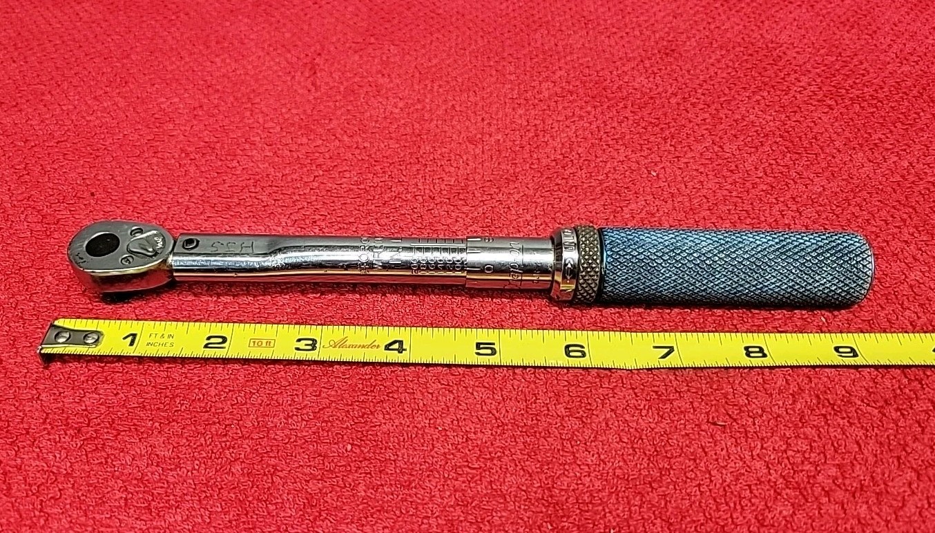 Snap On Tools QJR217 3/8″ Drive Inch/Pounds Torque Wrench
