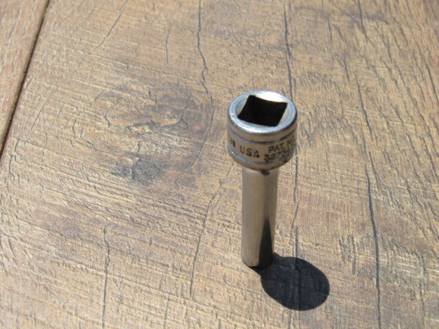 SNAP ON 1/4″ SFS081 3/8″ DRIVE 6 POINT DEEP SAE SOCKET SFS 081 UNDERLINE LOGO