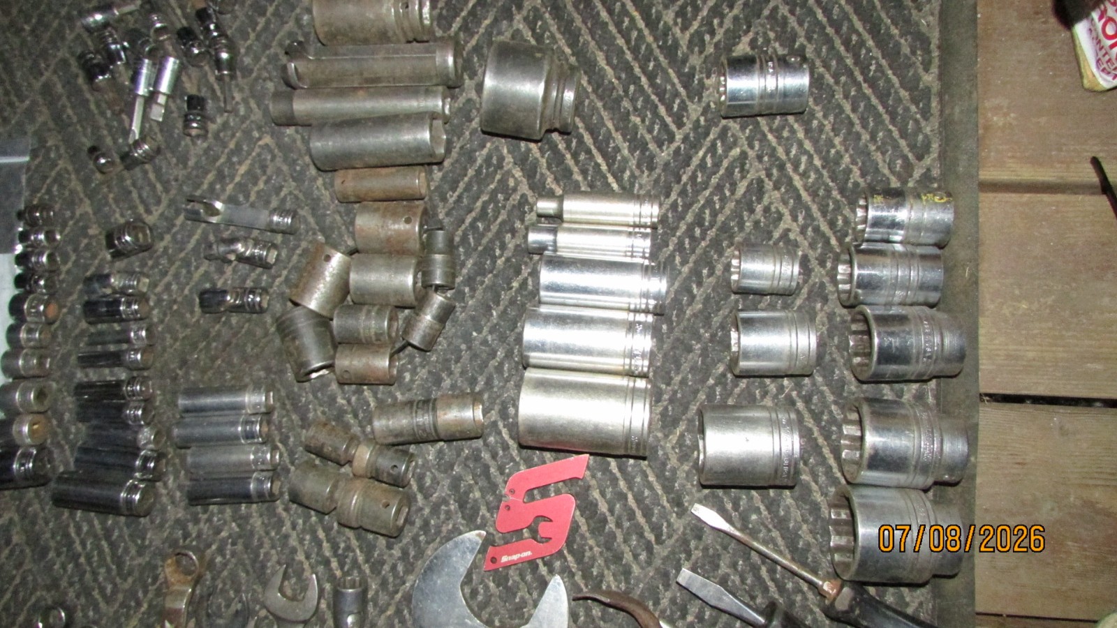 Snap On Tools large random tool lot 121 pcs
