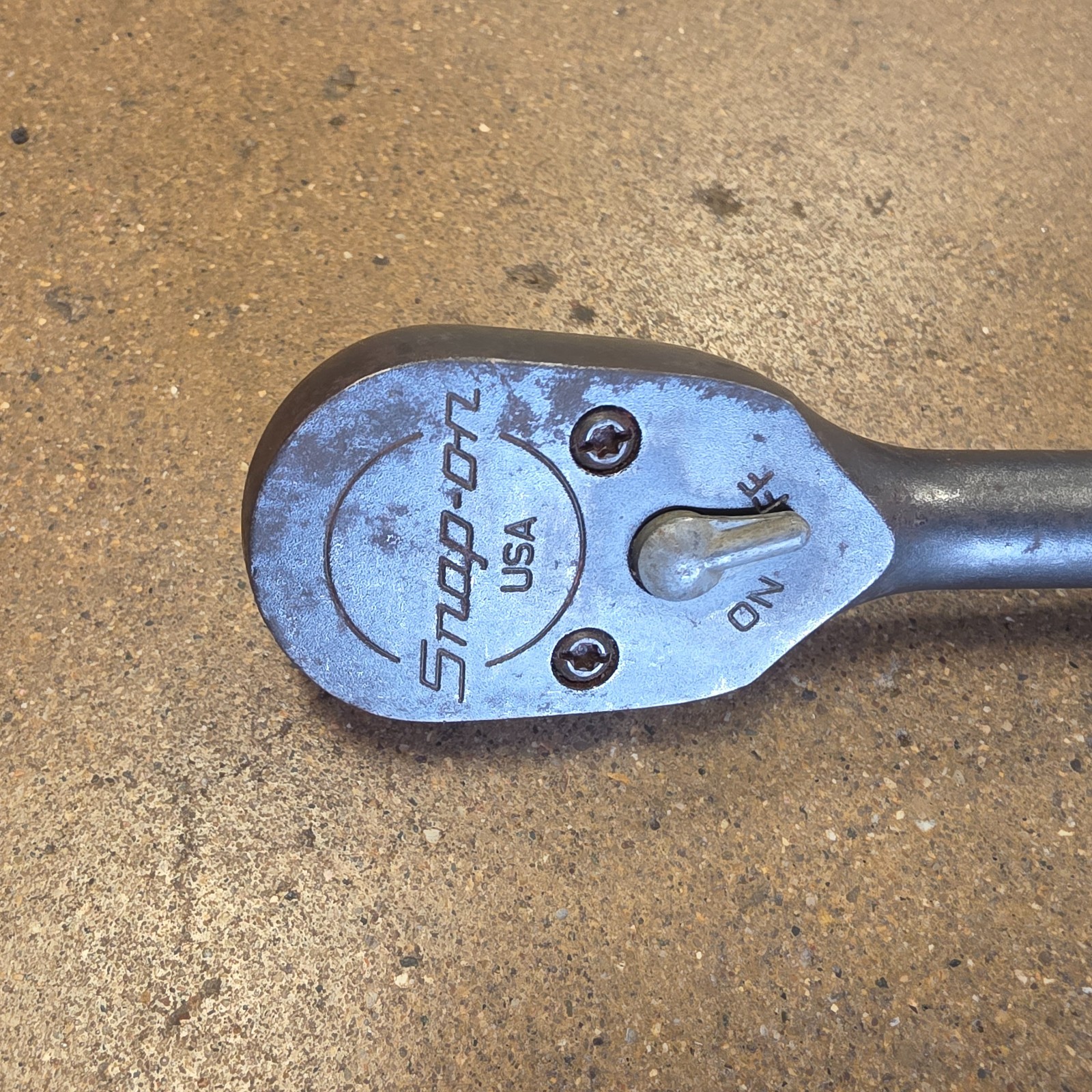 Snap On Tools GS936 1/2″ Drive Industrial Finish Ratchet Hand Tool Made In USA