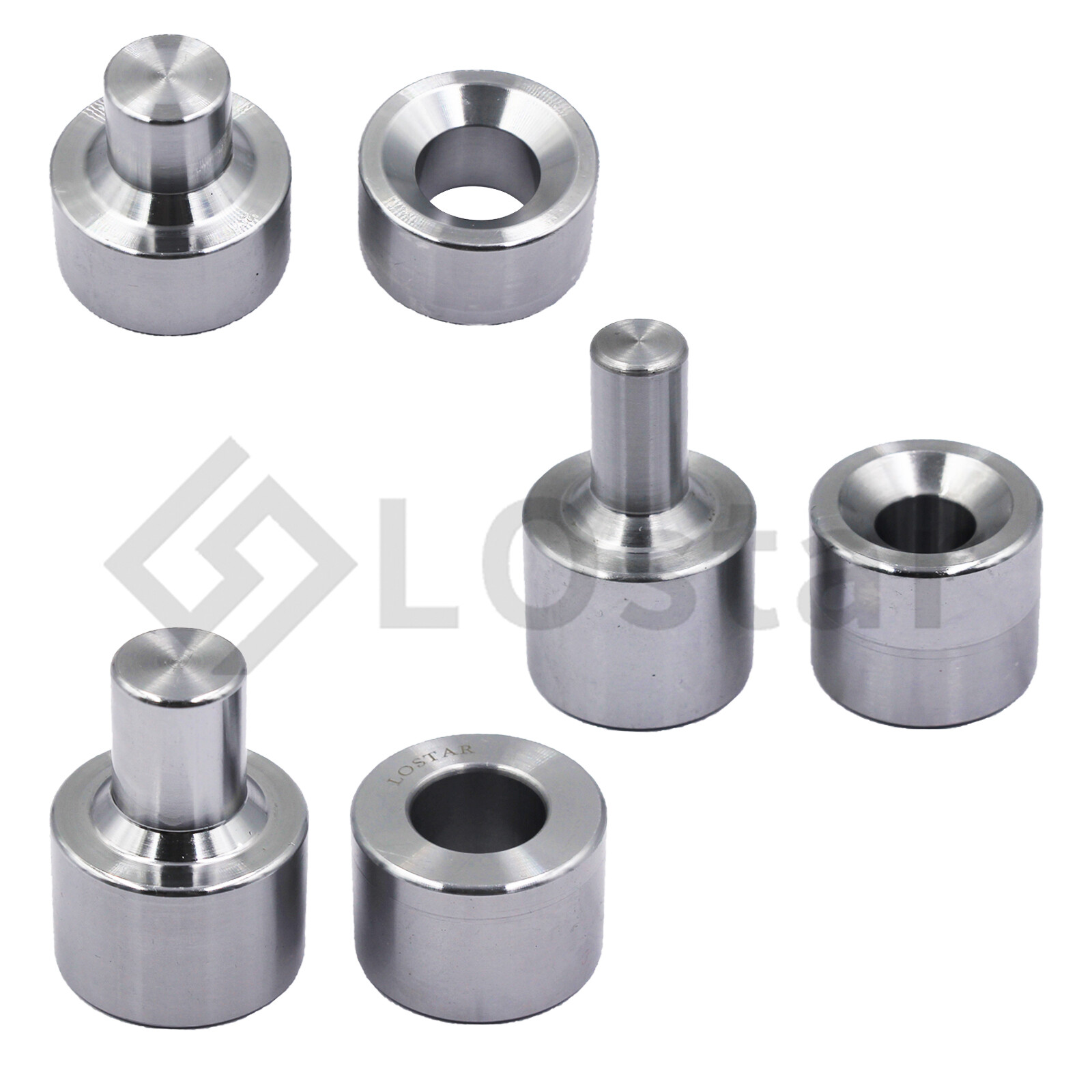 3 Piece Dimple Die Set Metal Fabrication Tools 1/2″ / 3/4″ / 1″