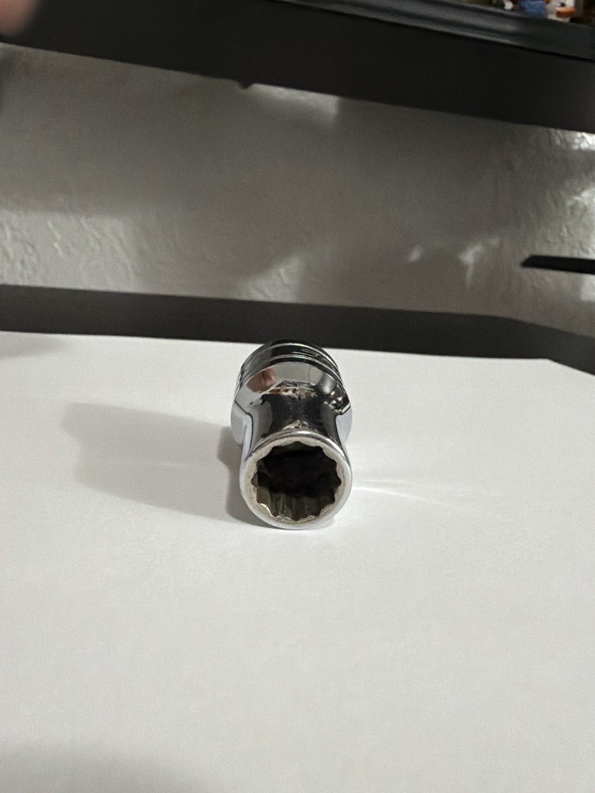Snap On Used SW141 7/16” 12 Point 1/2” Drive Socket