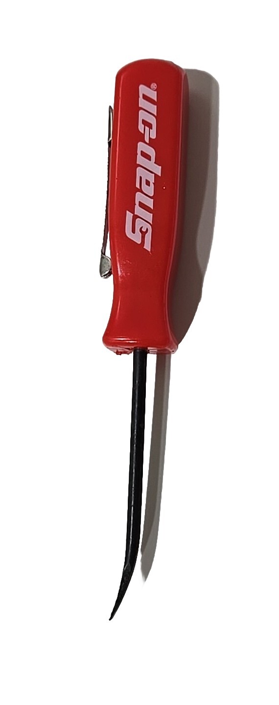 1X Red Snap on tools Promo PRY BAR screwdrivers per order pocket Clip NEW + GIFT
