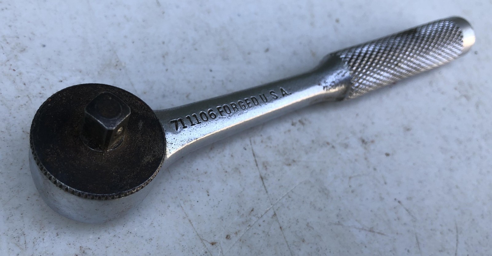 Easco Ratchet Vintage USA 1/4 Drive 711106 71-1106
