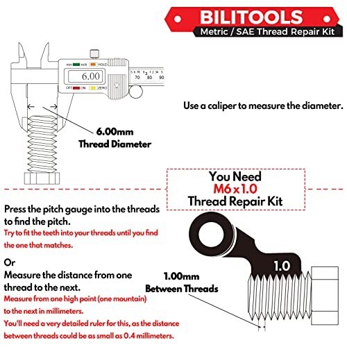 7/16-14 inch Thread Repair Kit, HSS Drill Helicoil Repair Kit SAE