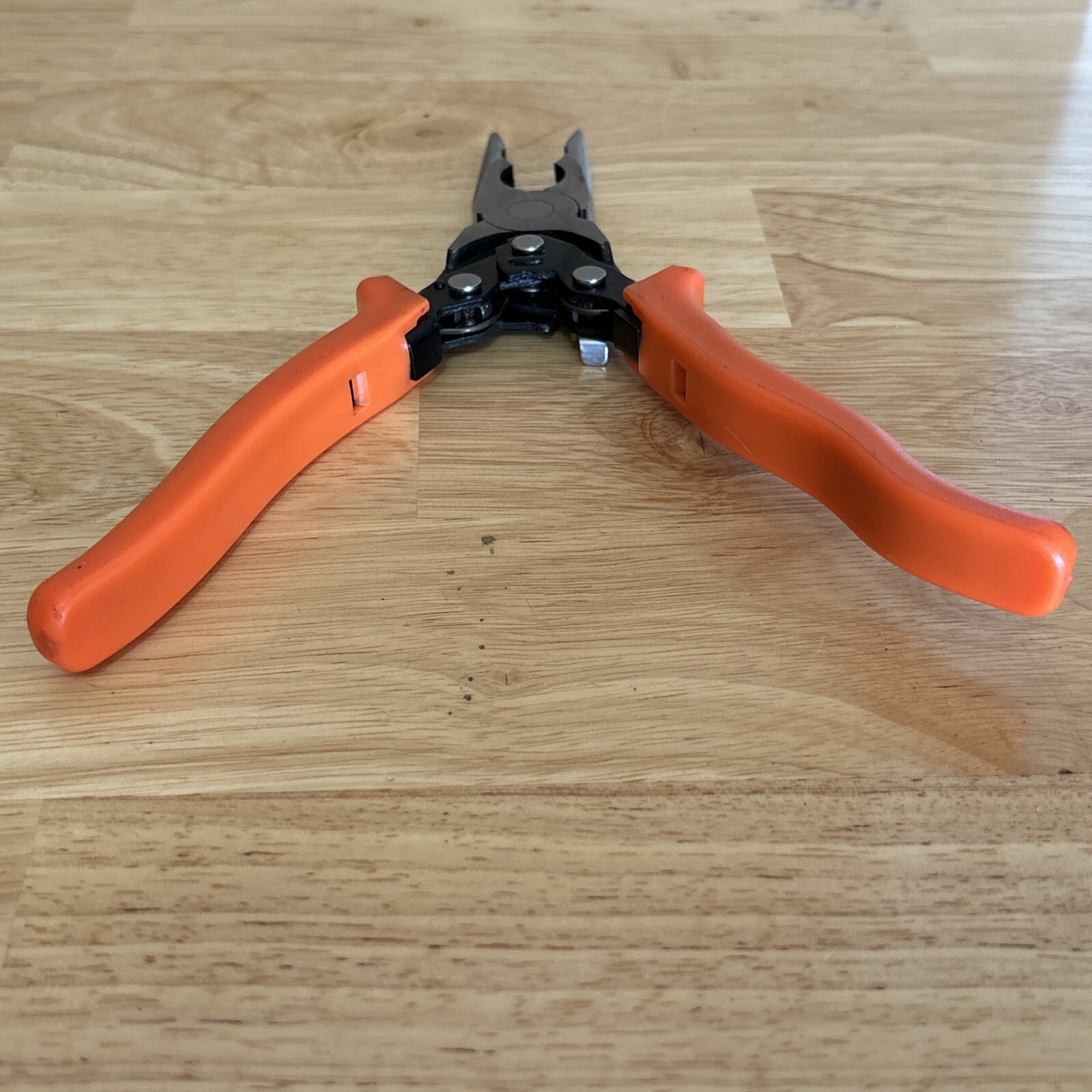Cornwell Tools Compound Action Needle Nose Pliers W/ Cutter Orange CPL-1300