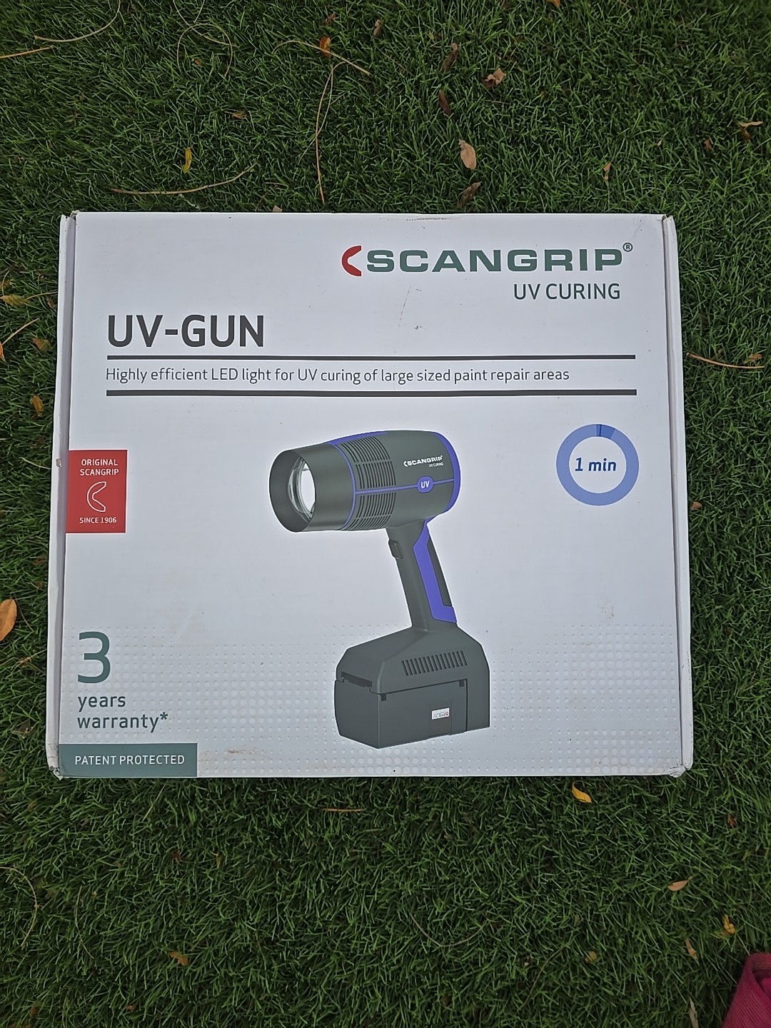 SCANGRIP UV-Gun Rechargeable LED Curing Light (03.5803US) New Sealed