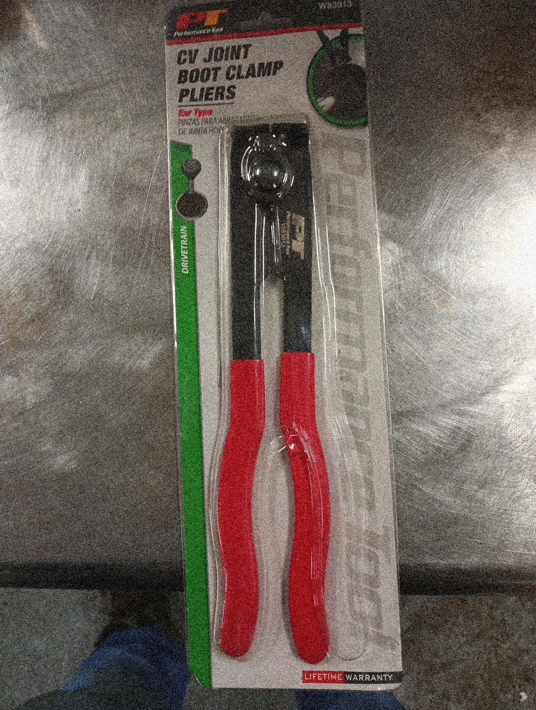 Performance Tool Ear Type CV Boot Clamp Pliers, Model# W83013, 1045