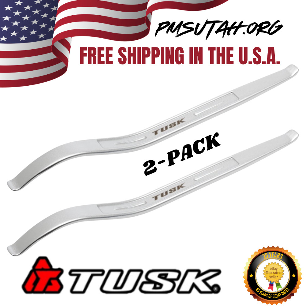 2 Tusk Tire Changing Iron Motorcycle Dirt Bike MX Enduro UTV Street Bike ATV SXS